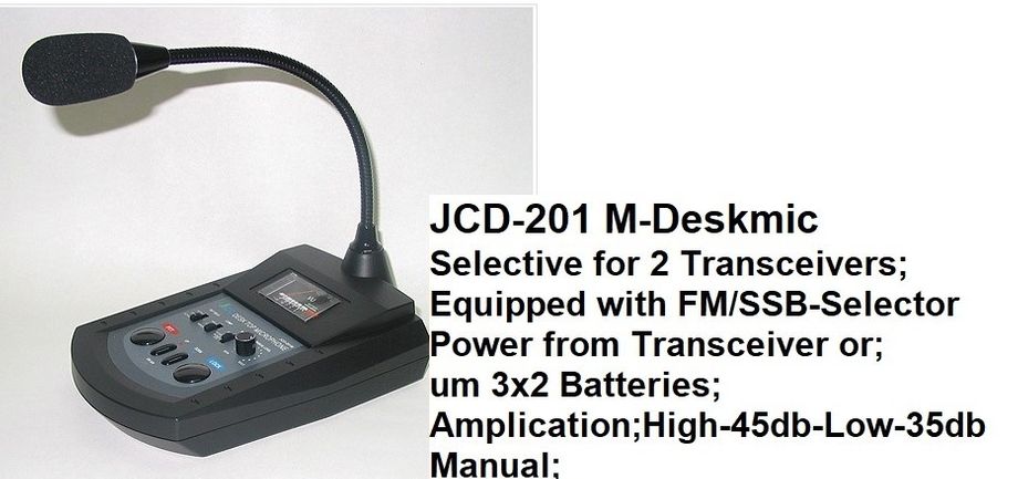 JCD-201 M-Deskmic