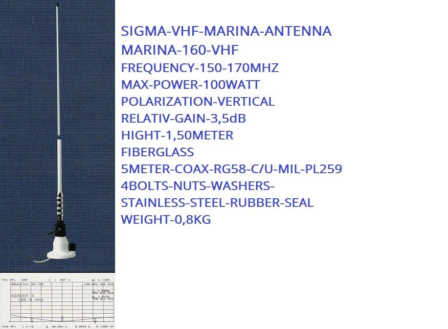 MARINA-160-VHF;Kr850,-+Porto-N-Pakken;Kr280,-
Kontakt;odderiks@online.no